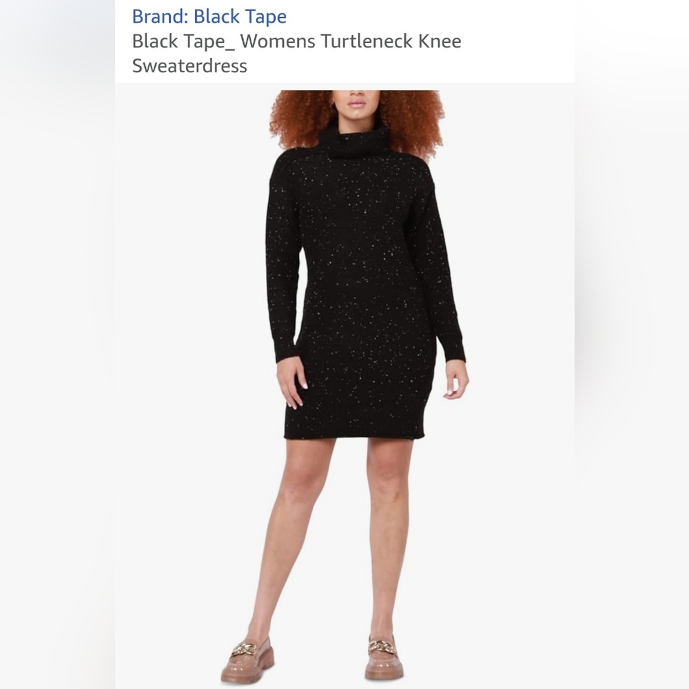 Black Tape Chic Black Turtleneck‎ Sweater